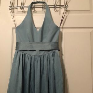 “Mist” blue Vera Wang bridesmaids dress. Worn once